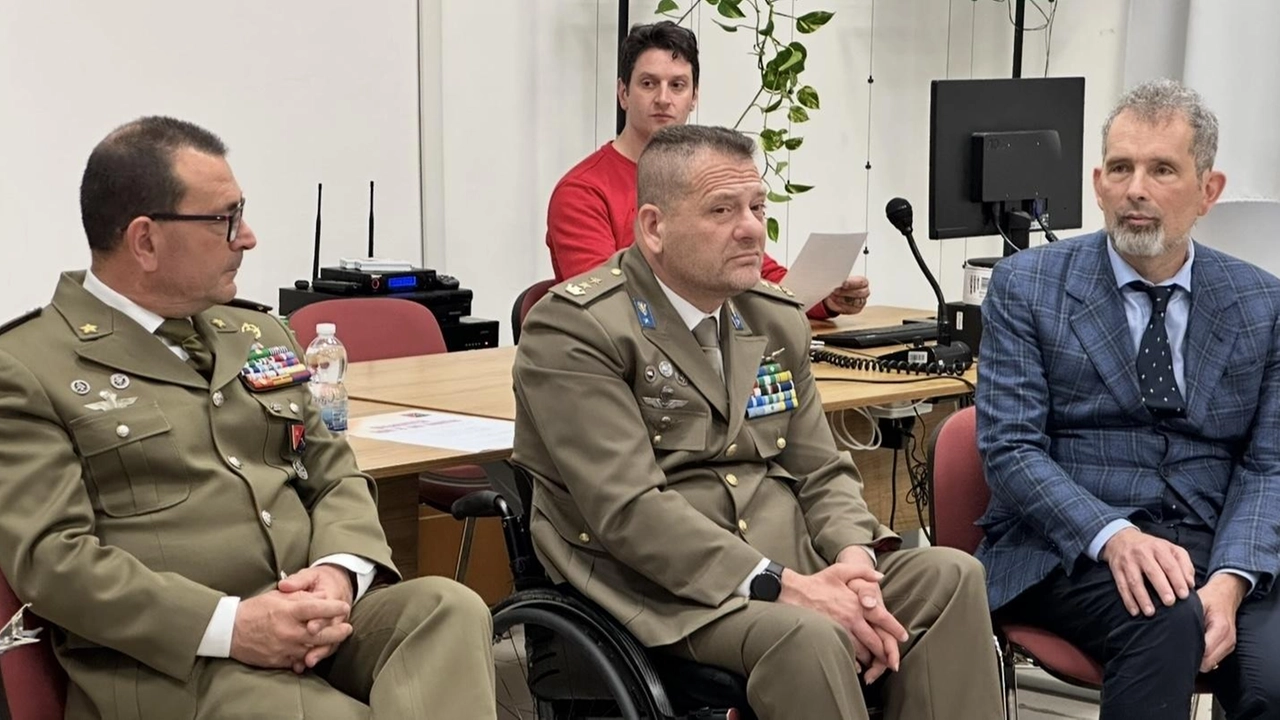 Il tenente colonnello dell’esercito Gianfranco Paglia Il tenente colonnello dell’esercito Gianfranco Paglia