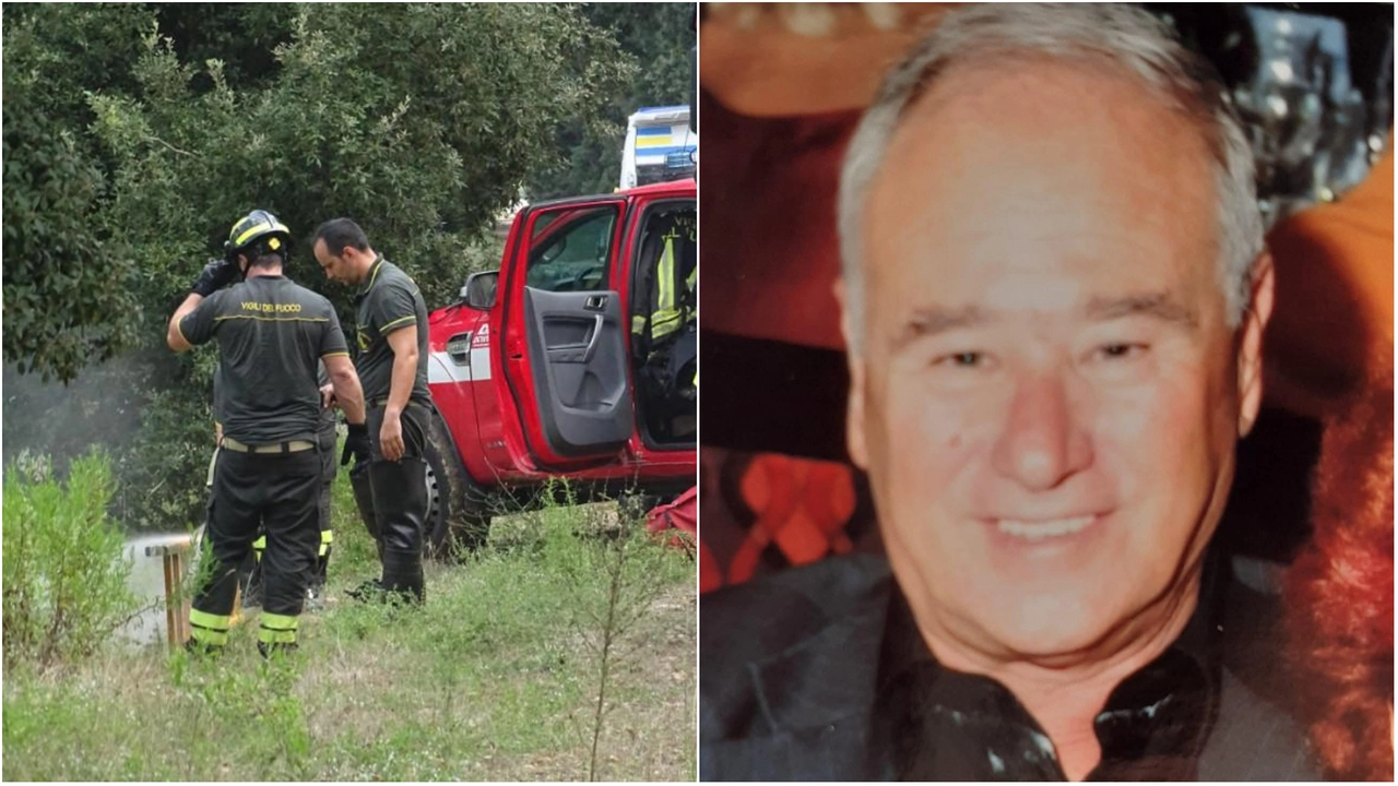 Massimo Ghilarducci e il punto in cui l'uomo è stato trovato senza vita (Foto Umicini) Massimo Ghilarducci e il punto in cui l'uomo è stato trovato senza vita (Foto Umicini)