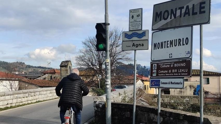 Il vecchio ponte sul torrente Agna, tra Montale e Montemurlo Il vecchio ponte sul torrente Agna, tra Montale e Montemurlo