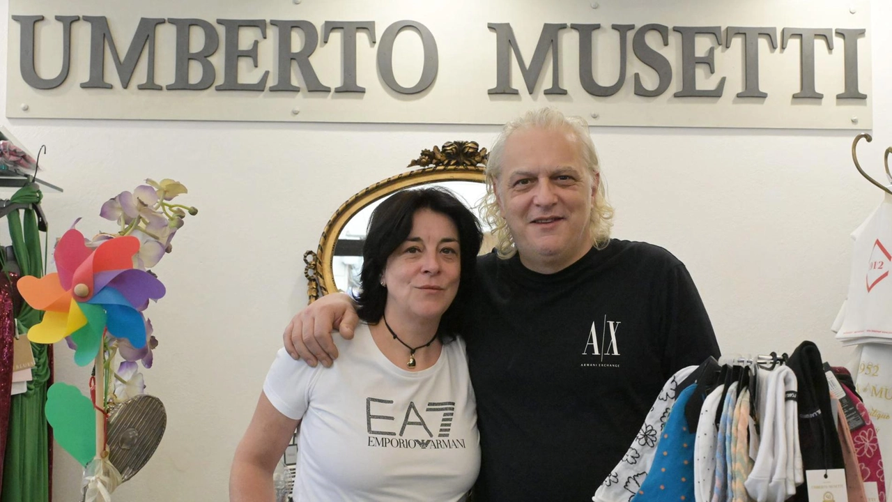 Maria Rosa e Mario Musetti, figli di Umberto e Mirella che fondarono la storica attività Maria Rosa e Mario Musetti, figli di Umberto e Mirella che fondarono la storica attività