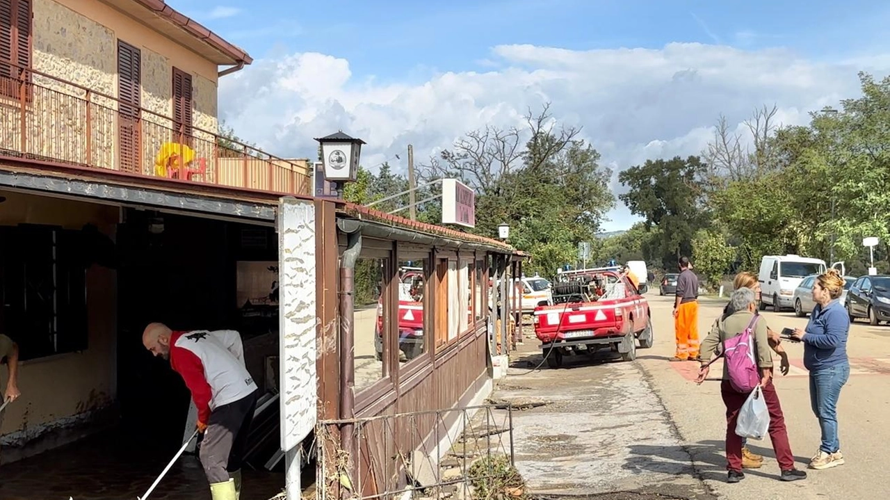 Un’immagine di uno degli eventi alluvionali che ha colpito la zona della Valdicecina e delle colline che guardano verso il mare negli ultimi mesi Un’immagine di uno degli eventi alluvionali che ha colpito la zona della Valdicecina e delle colline che guardano verso il mare negli ultimi mesi