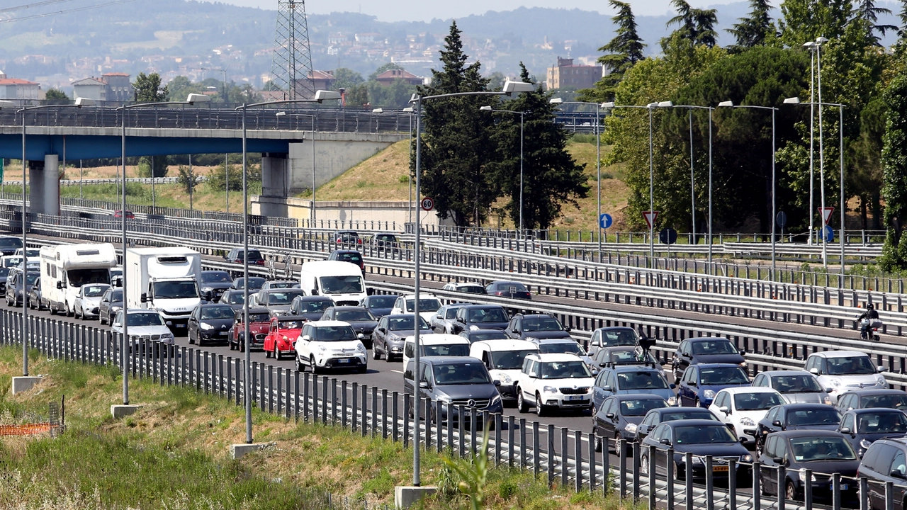 Traffico in autostrada