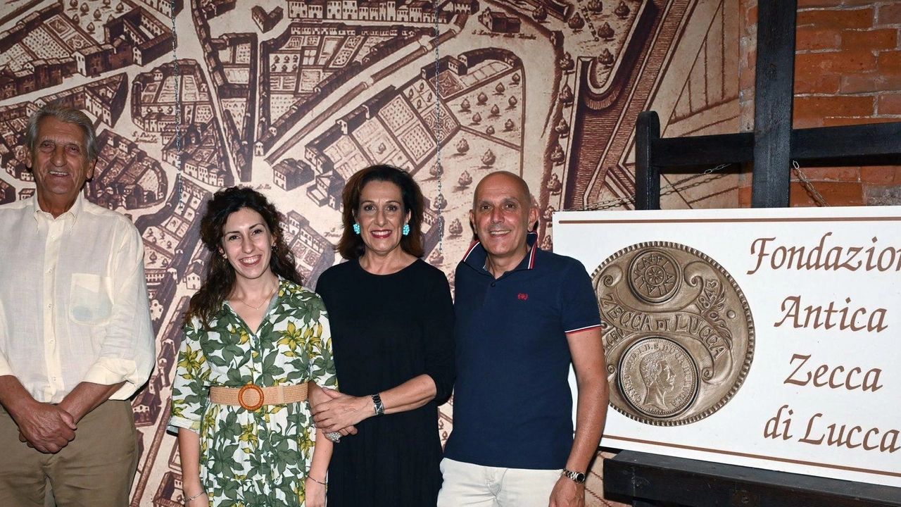 La presentazione ieri nei locali dell’Antica Zecca di Lucca La presentazione ieri nei locali dell’Antica Zecca di Lucca
