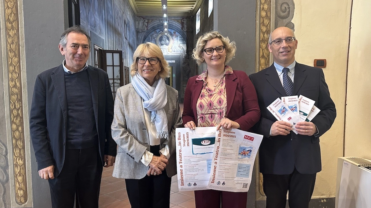 La presentazione dell'iniziativa con Bressan, Magnolfi, Lucarini e Puccianti La presentazione dell'iniziativa con Bressan, Magnolfi, Lucarini e Puccianti