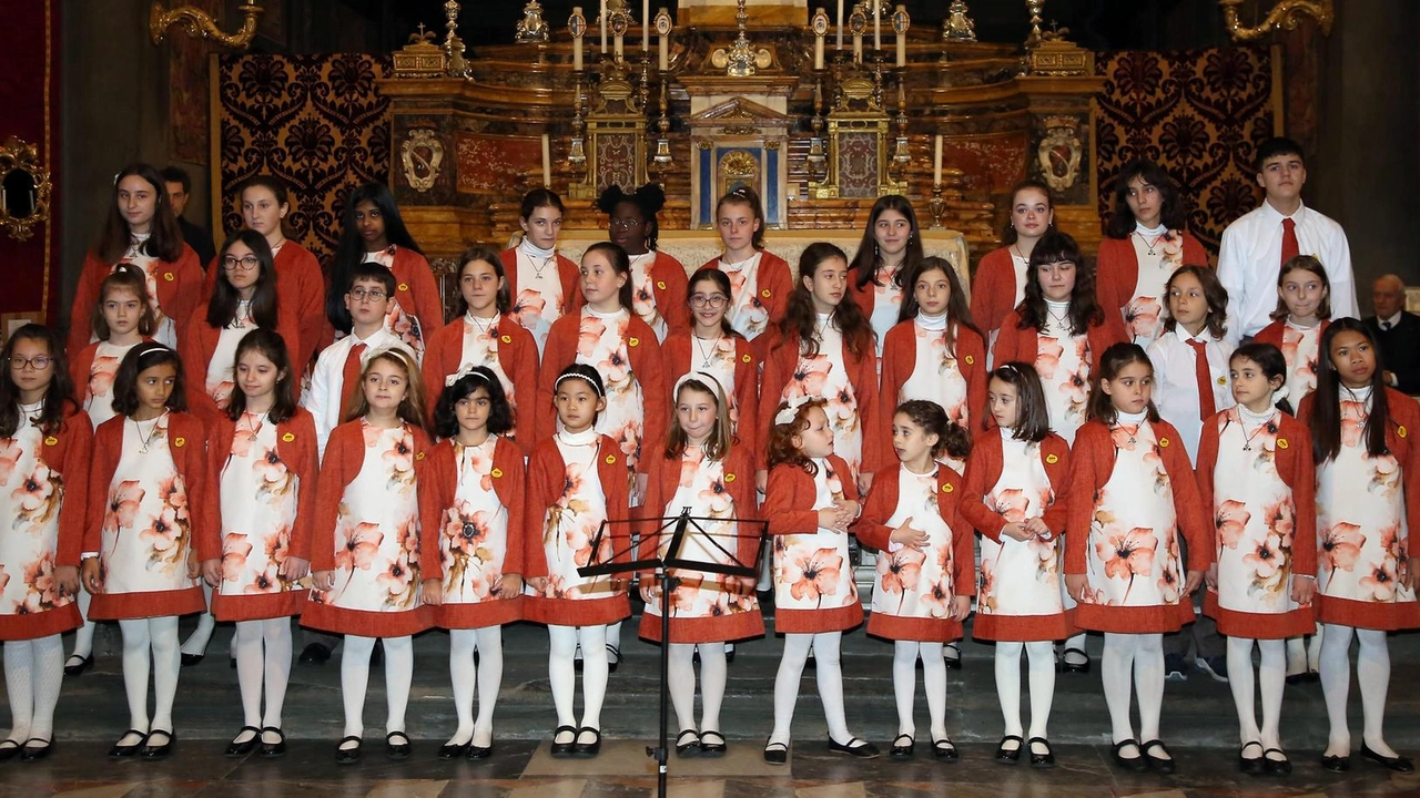 Il Piccolo Coro del Melograno sarà uno dei grandi protagonisti oggi pomeriggio in San Michele Il Piccolo Coro del Melograno sarà uno dei grandi protagonisti oggi pomeriggio in San Michele
