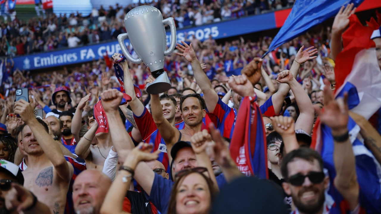 FA Cup: Crystal Palace campione, Eze manda al tappeto il Manchester City in finale per 1-0