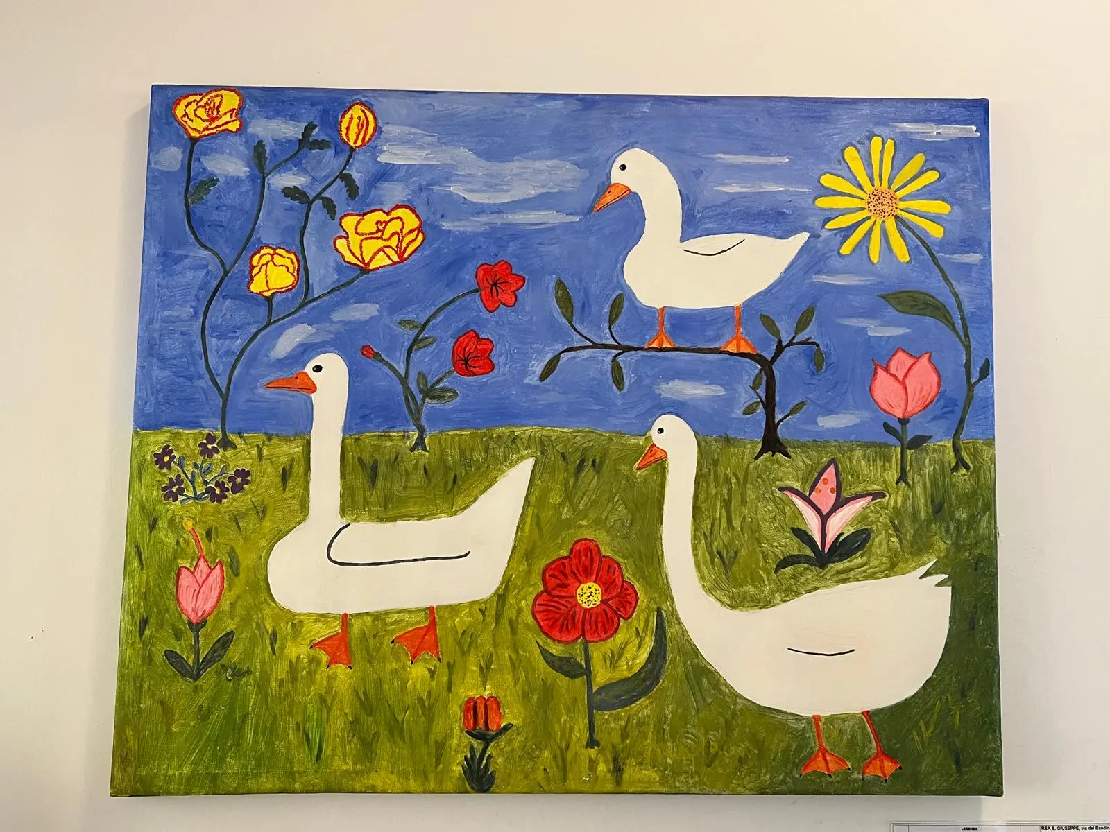 Firenze, l’Rsa diventa galleria d’arte