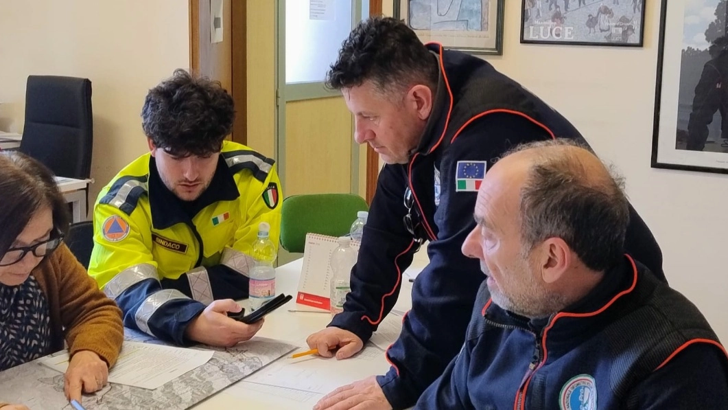 La riunione col sindaco di Vicchio La riunione col sindaco di Vicchio