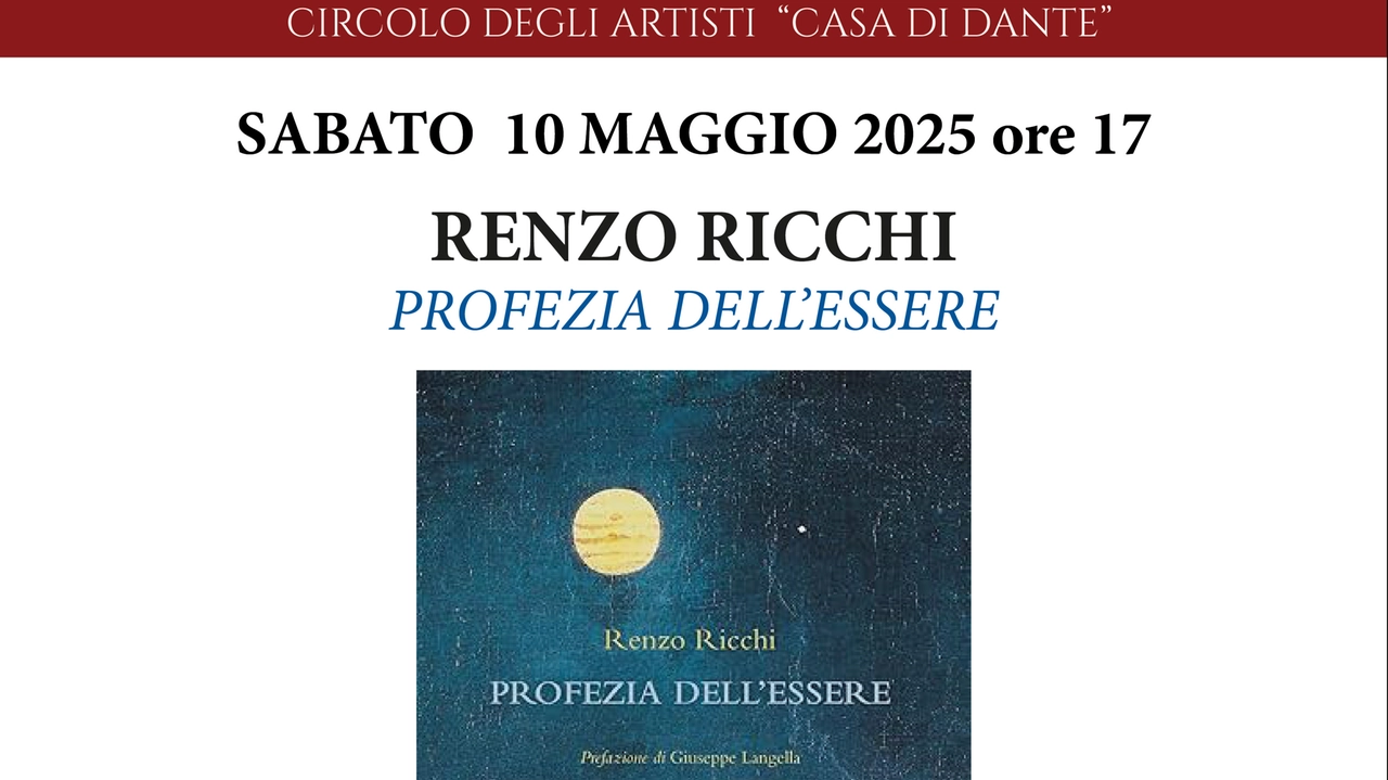 La locandina della presentazione