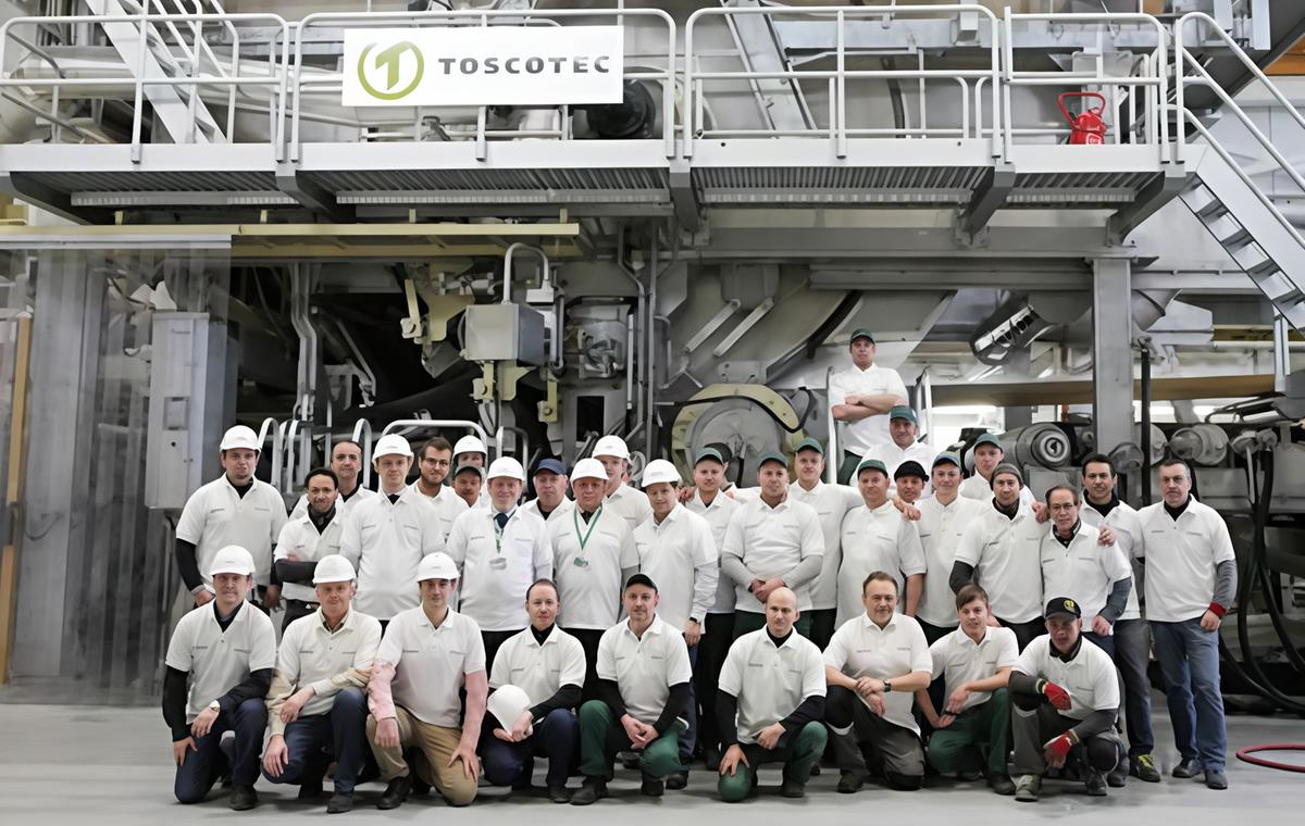 Toscotec al Miac con il primo macchinario tutto elettrico al mondo