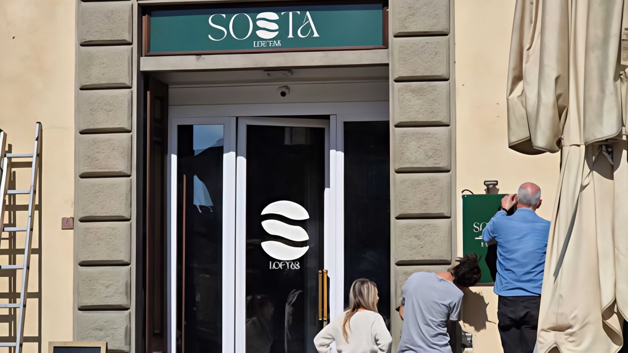 Le operazioni di allestimento (Acerboni/fotoCastellani) Le operazioni di allestimento (Acerboni/fotoCastellani)
