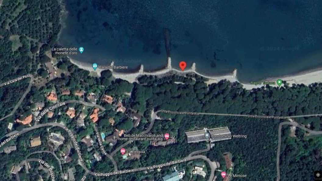 Dalla pagina Facebook del Comune di Castiglion della Pescaia: "Emessa ordinanza di interdizione dell’area contrassegnata per presenza di un possibile ordigno bellico inesploso a Punta Ala in loc. Tartana" Dalla pagina Facebook del Comune di Castiglion della Pescaia: "Emessa ordinanza di interdizione dell’area contrassegnata per presenza di un possibile ordigno bellico inesploso a Punta Ala in loc. Tartana"