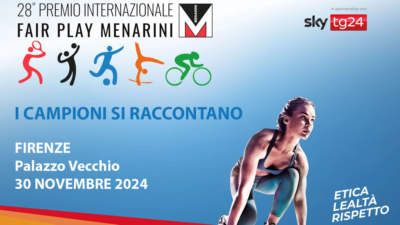 Premio Internazionale Fair Play Menarini, un nuovo appuntamento con il Talk Show i campioni si raccontano