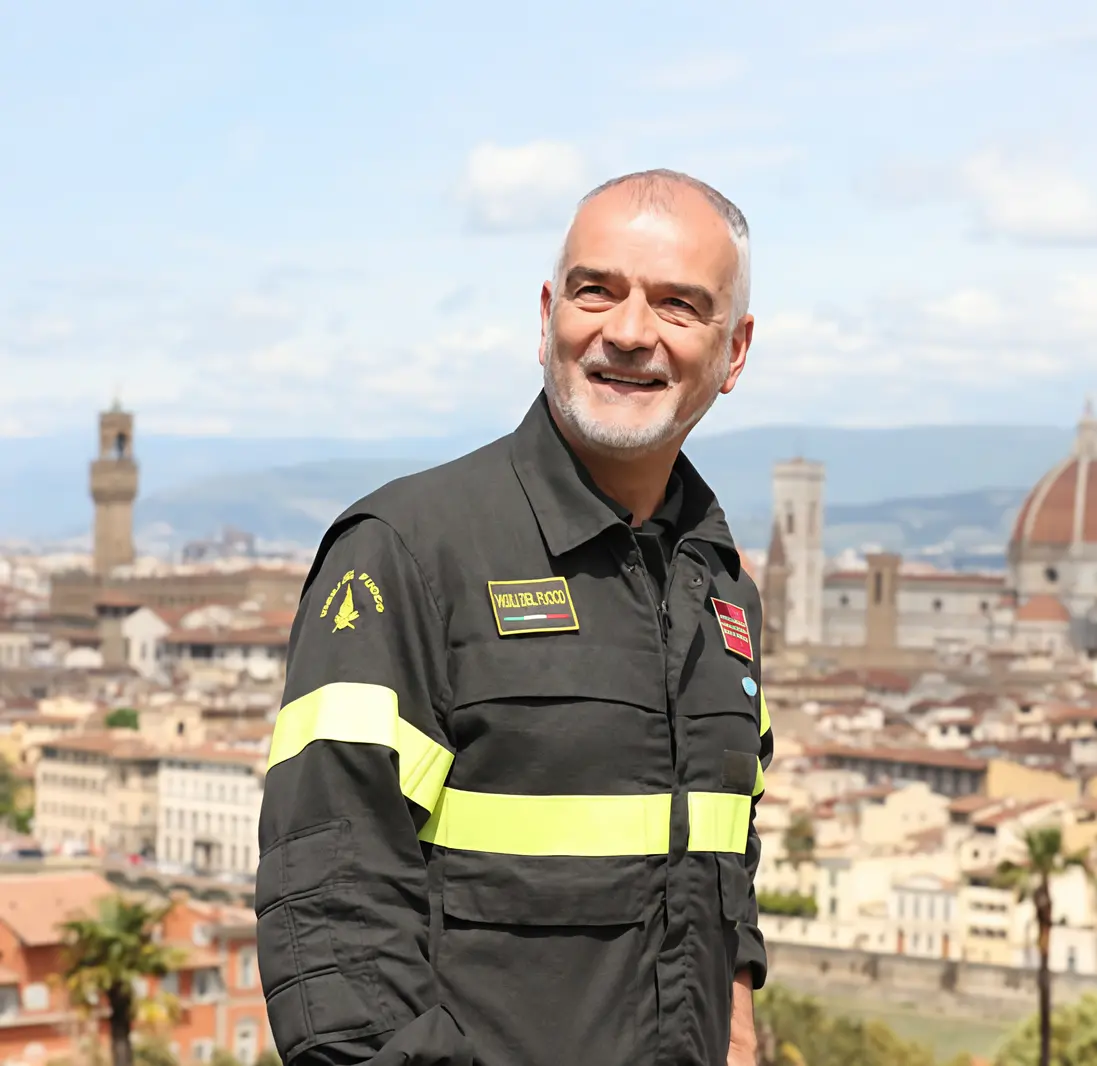 Va in pensione il primo pompiere: "permanente"