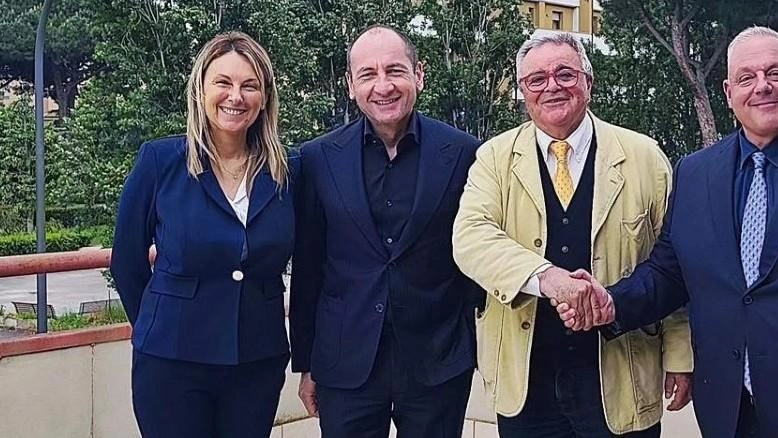 Simona Laing, Renato De Falco, Paolo Lecci e Antonfrancesco Vivarelli Colonna Simona Laing, Renato De Falco, Paolo Lecci e Antonfrancesco Vivarelli Colonna