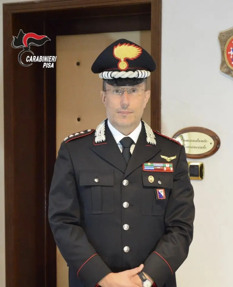 Pisa, cambio al vertice dei carabinieri: Ivan Boracchia nuovo comandante provinciale