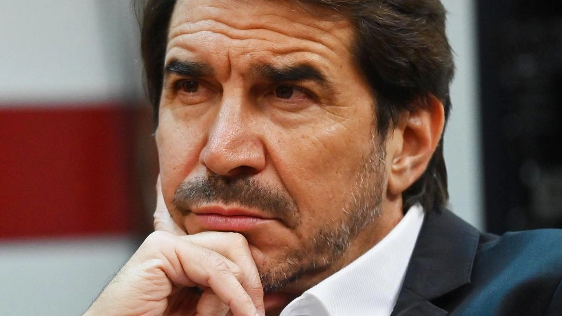 Il presidente biancorosso Javier Faroni Il presidente biancorosso Javier Faroni