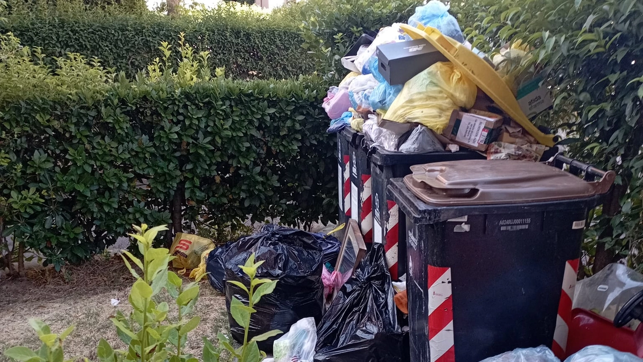 I rifiuti che si accumulano