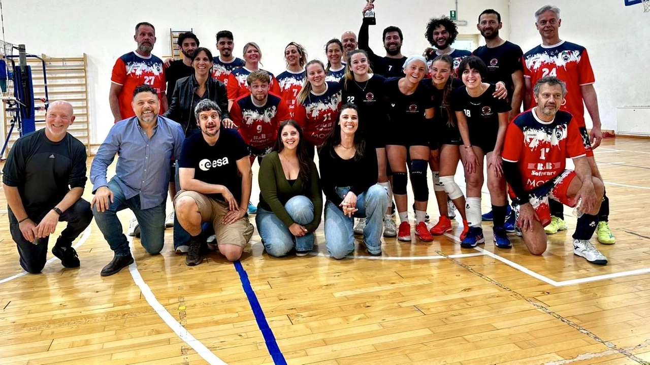 La finale del torneo volley misto La finale del torneo volley misto