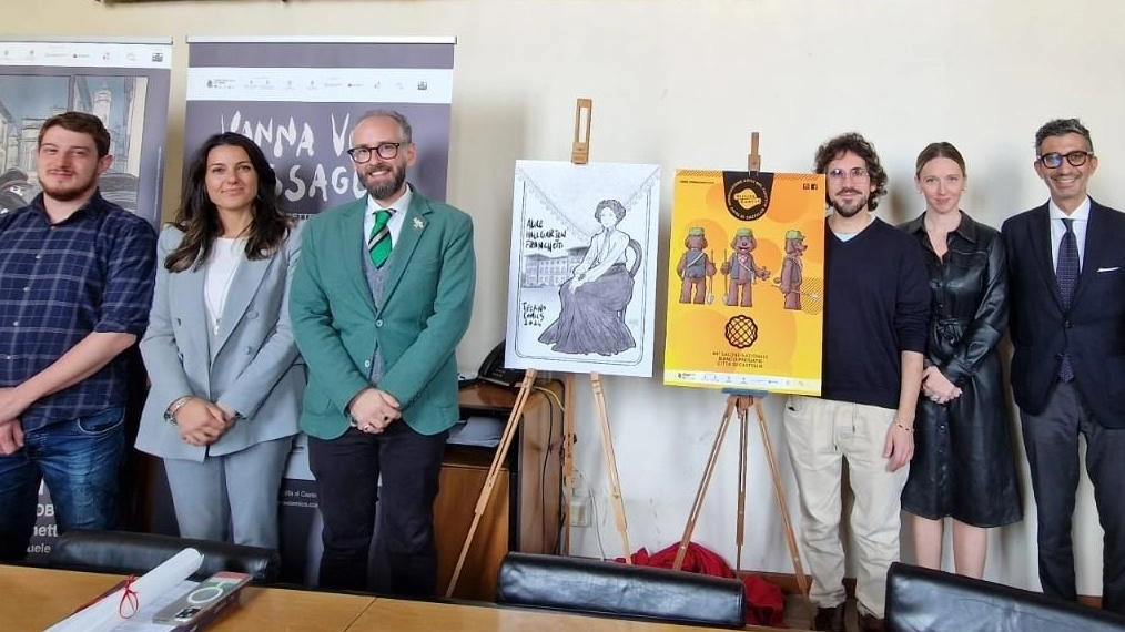 La presentazione del programma delle due settimane di chiusura della ’Mostra del Fumetto’ di Città di Castello La presentazione del programma delle due settimane di chiusura della ’Mostra del Fumetto’ di Città di Castello