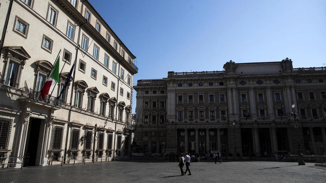 Alla riunione Meloni, Salvini, Tajani e Lupi Alla riunione Meloni, Salvini, Tajani e Lupi