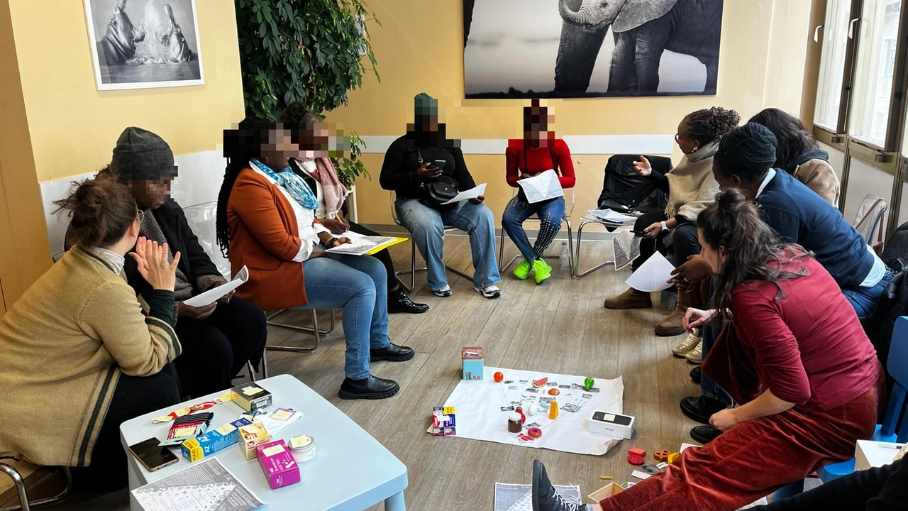 Una mattina di formazione a donne del Burkina Faso, Senegal e Tunisia Una mattina di formazione a donne del Burkina Faso, Senegal e Tunisia