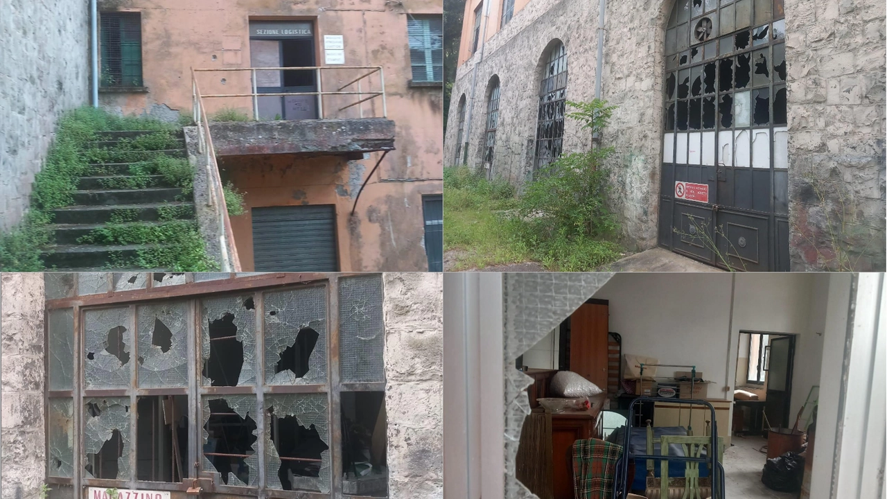 La situazione di degrado in cui versa la caserma ex Piave