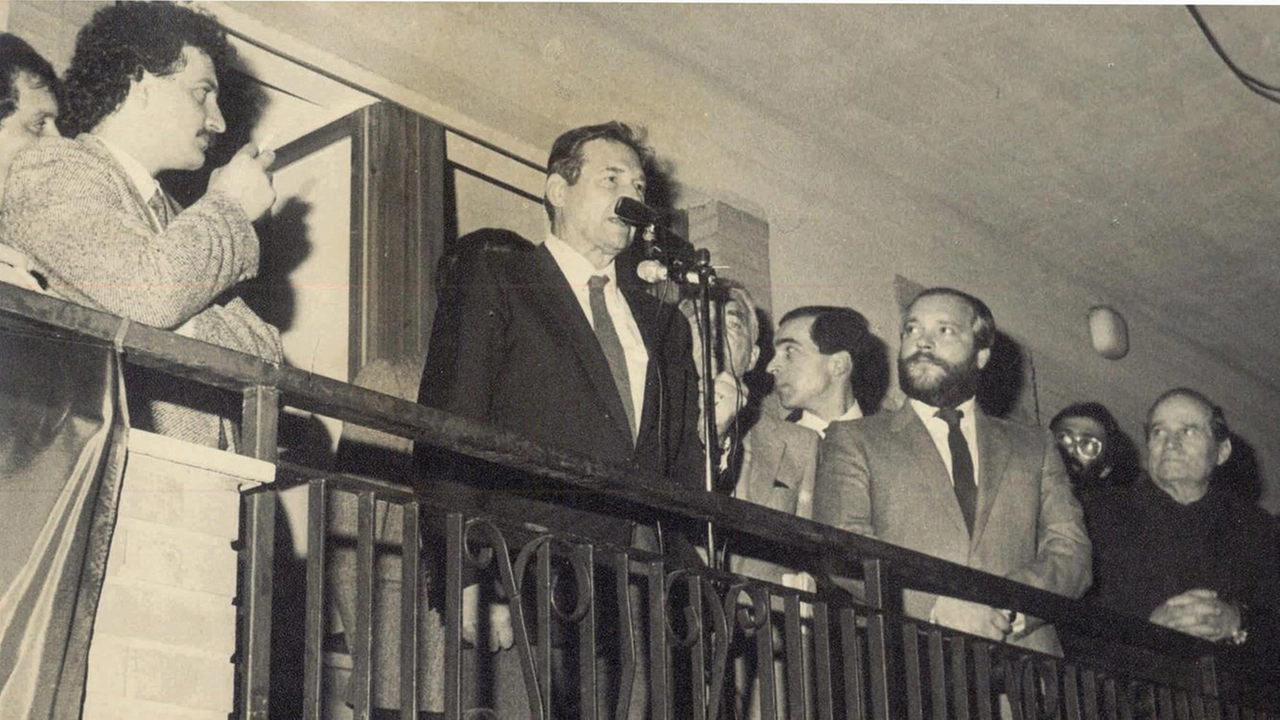 E’ il 19 ottobre 1984: Luciano Lama interviene all’inaugurazione della sede Cgil E’ il 19 ottobre 1984: Luciano Lama interviene all’inaugurazione della sede Cgil