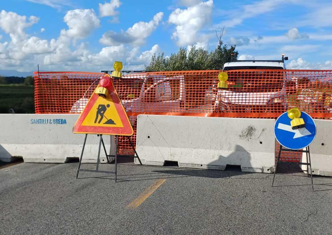 bientinese 232 scattata la chiusura tre mesi di lavori a due ponticelli