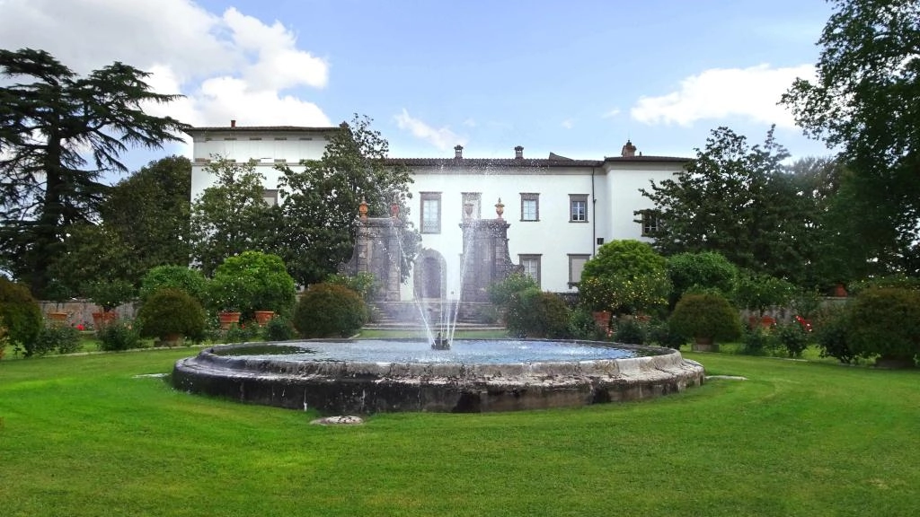 Una veduta di villa La Magia, a Quarrata Una veduta di villa La Magia, a Quarrata