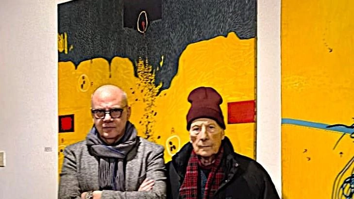 Paolo Asti e Giuliano Sturli alla mostra Paolo Asti e Giuliano Sturli alla mostra