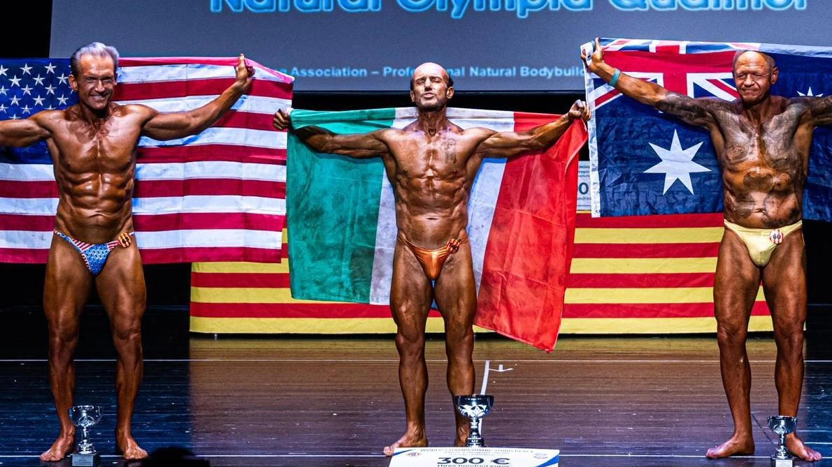 Body building: l’atleta sangiovannese si conferma iridato over 50 a Barcellona Body building: l’atleta sangiovannese si conferma iridato over 50 a Barcellona