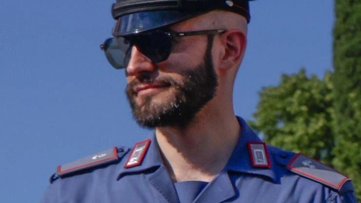 Un carabiniere in servizio Un carabiniere in servizio