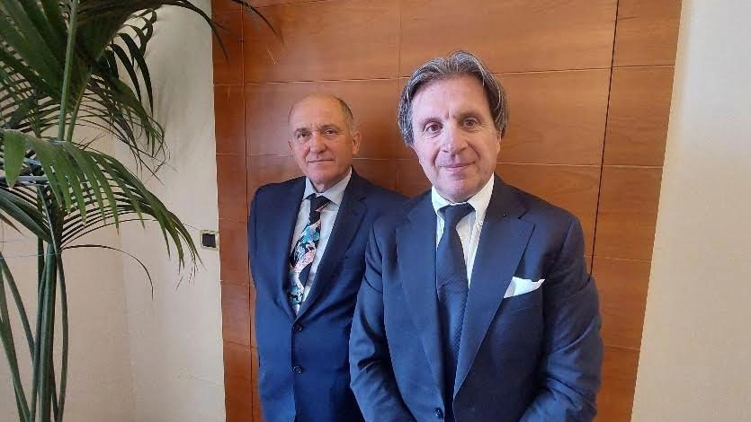 Davide Rossi, direttore Fises, con il presidente Massimo Terrosi