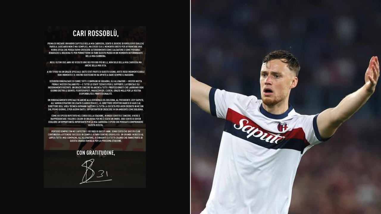 Beukema al Napoli, la lettera di addio al Bologna: "Grazie tifosi, un onore essere stato rossoblù"