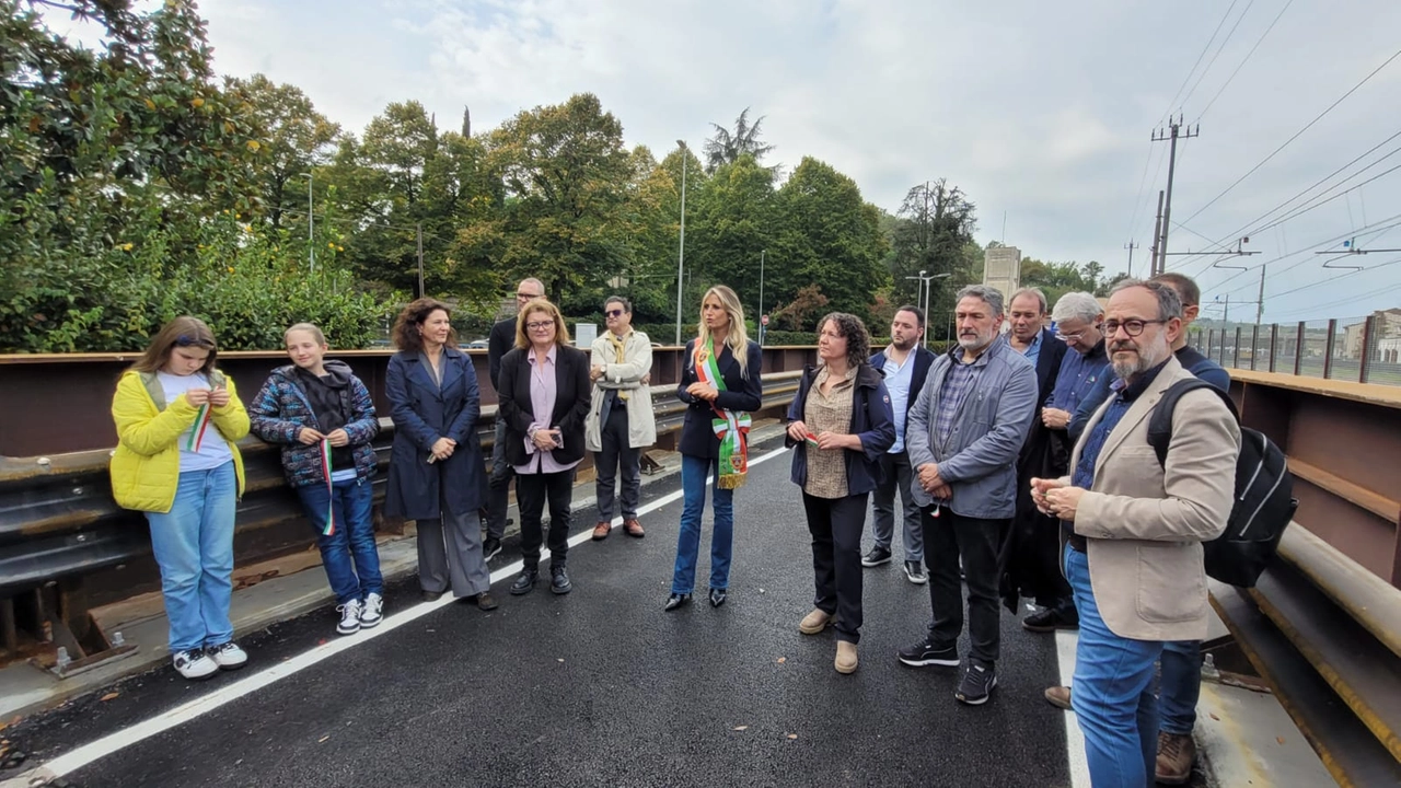 L'inaugurazione del ponte
