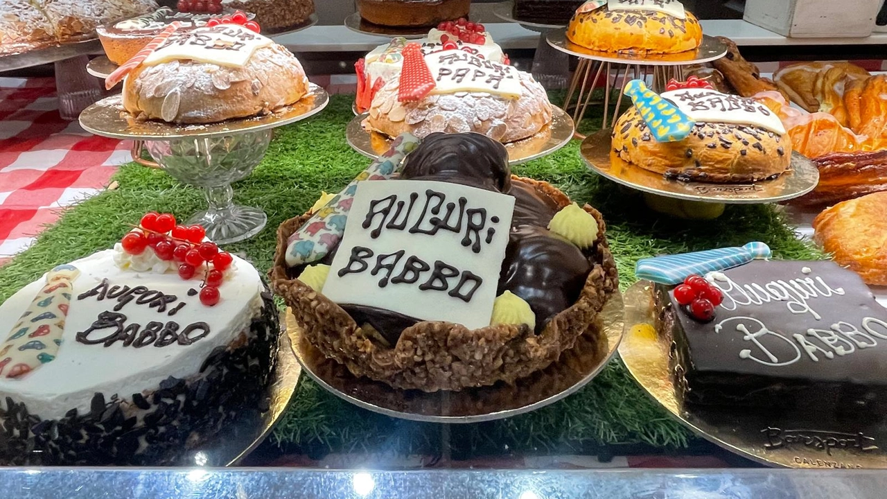 Dolci per la festa del papà: ma in Toscana è rigorosamente "babbo". E in pasticceria ci si adegua