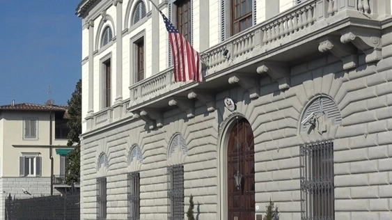 Il consolato Usa di Firenze