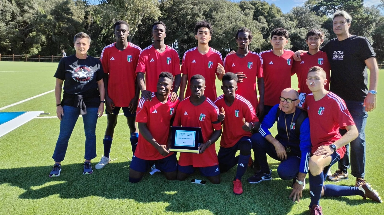 La squadra dei rifugiati della Caritas La squadra dei rifugiati della Caritas