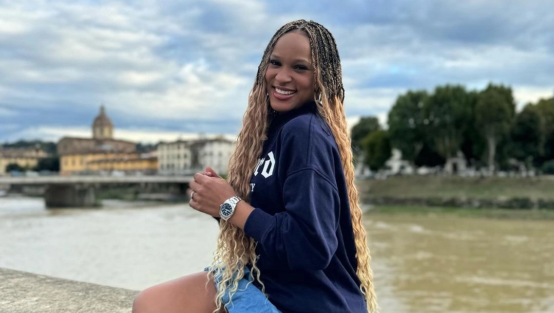Rebeca Andrade a Firenze (Instagram) Rebeca Andrade a Firenze (Instagram)
