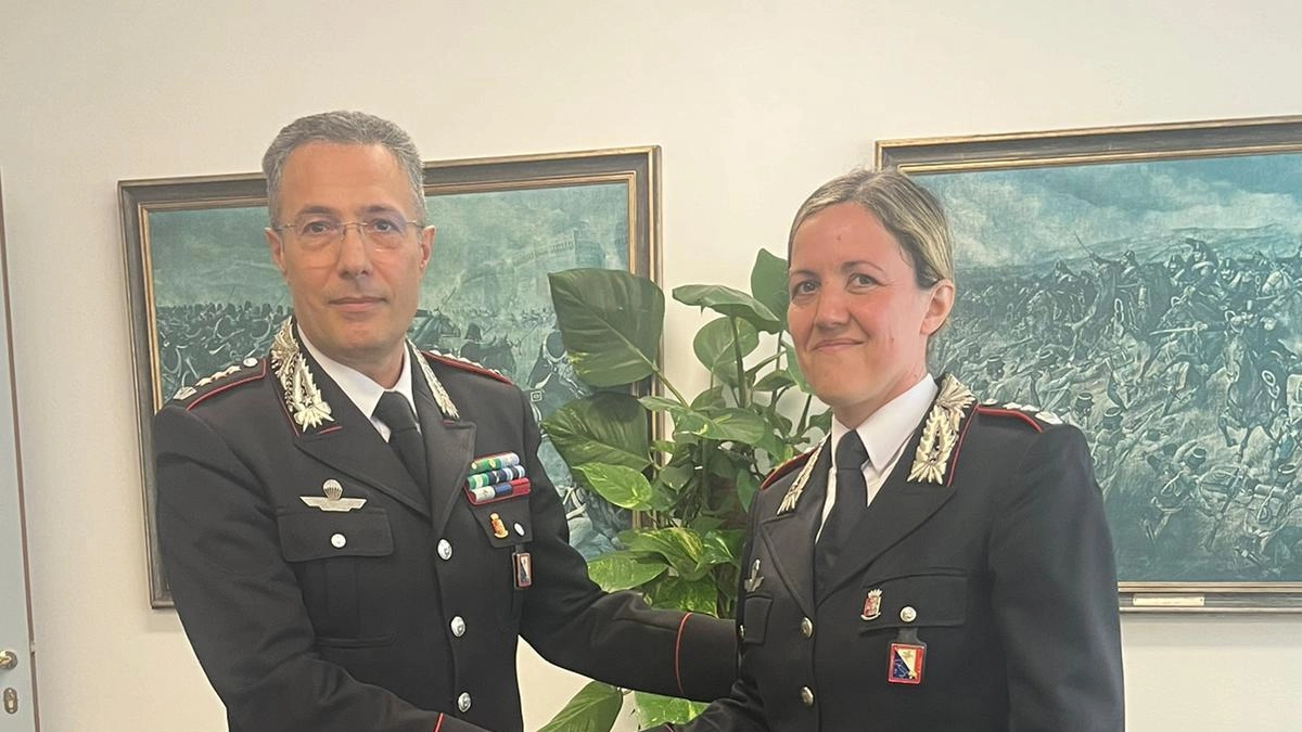 ll colonnello Antonietta Petrone, comandante della Compagnia Carabinieri di Pistoia ll colonnello Antonietta Petrone, comandante della Compagnia Carabinieri di Pistoia