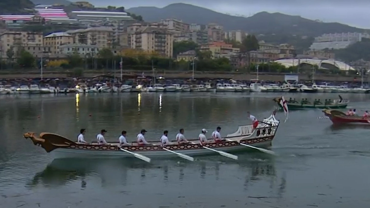 L'arrivo della regata L'arrivo della regata