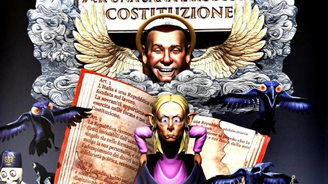Il bozzetto del carro di Alessandro Avanzini «Per una sana e robusta costituzione» Il bozzetto del carro di Alessandro Avanzini «Per una sana e robusta costituzione»