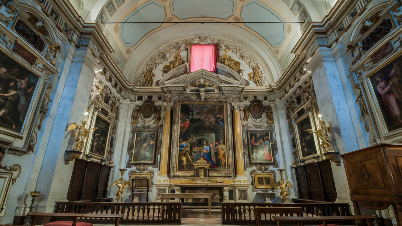 Oggi il taglio del nastro nell’ex refettorio della chiesa di San Raimondo Oggi il taglio del nastro nell’ex refettorio della chiesa di San Raimondo