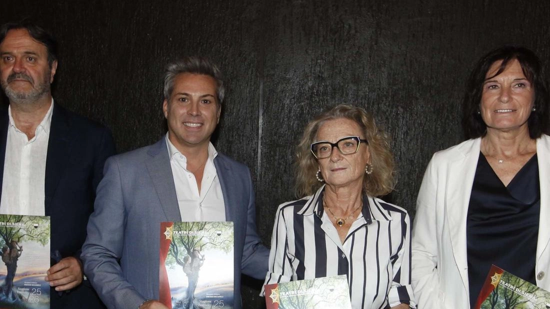 Da sinistra Roberto Barbetti, Vincenzo Bocciarelli, Nicoletta Fabio, Monica Vanni