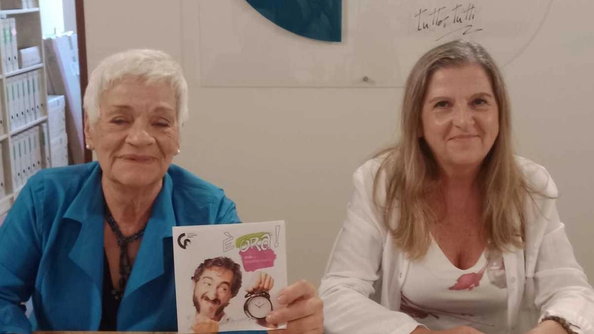 Da sinistra Paola Bellandi e Daniela Gai Da sinistra Paola Bellandi e Daniela Gai