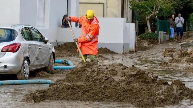 Un’immagine della tremenda alluvione di Bagnolo del 2023