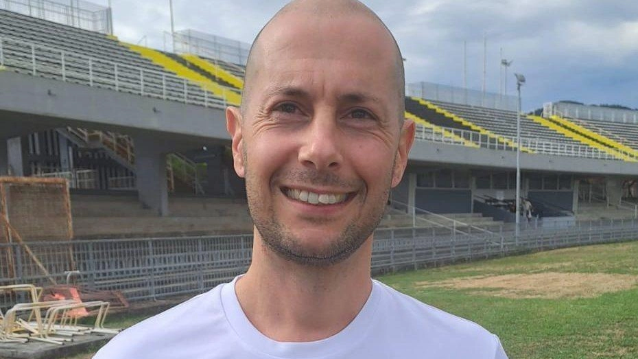 Antonio Brizzi, ex capitano e ora aiuto-allenatore della Massese