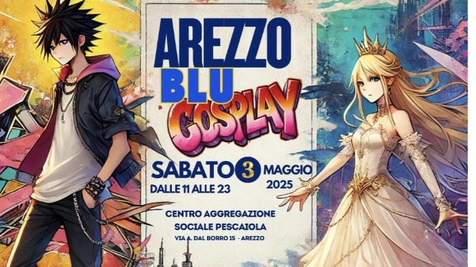 Nasce “Arezzo blu cosplay”
