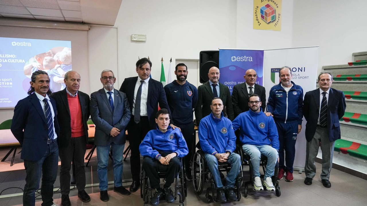 Evento promosso dall’Estra all’Istituto "Cavour Marconi Pascal" . Riconoscimenti alla Agon Perugia Asd e alla sezione tiro a segno Spoleto. Evento promosso dall’Estra all’Istituto "Cavour Marconi Pascal" . Riconoscimenti alla Agon Perugia Asd e alla sezione tiro a segno Spoleto.